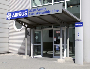 Airbus Dibond von Kettler Design Hamburg